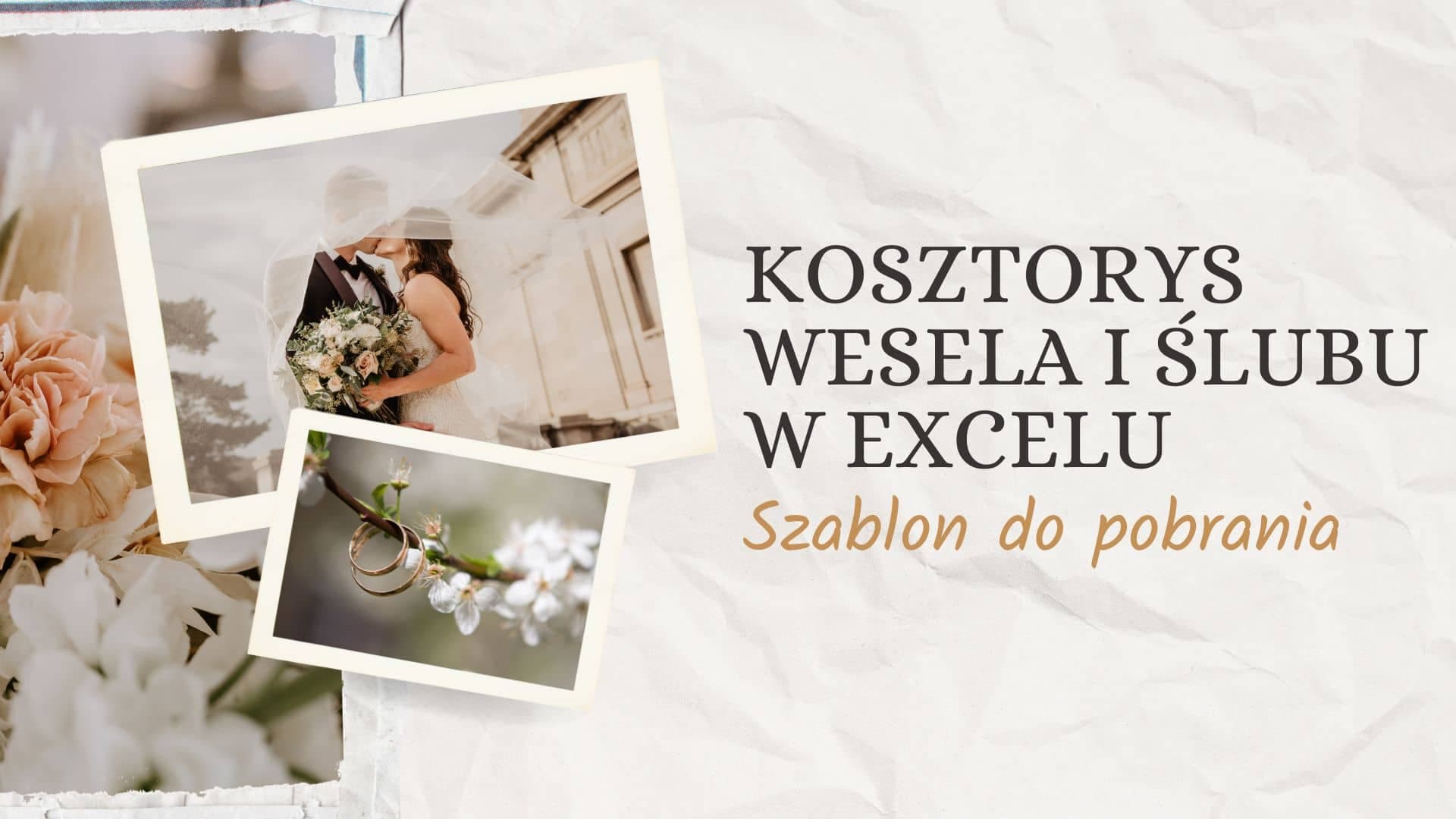 Kosztorys Wesela i Ślubu Excel - Pobierz gotowy szablon